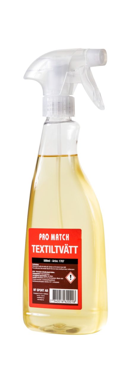 TEXTILRENGÖRING PRIS: 155:- PRO MATCH TEXTILRENGÖRING